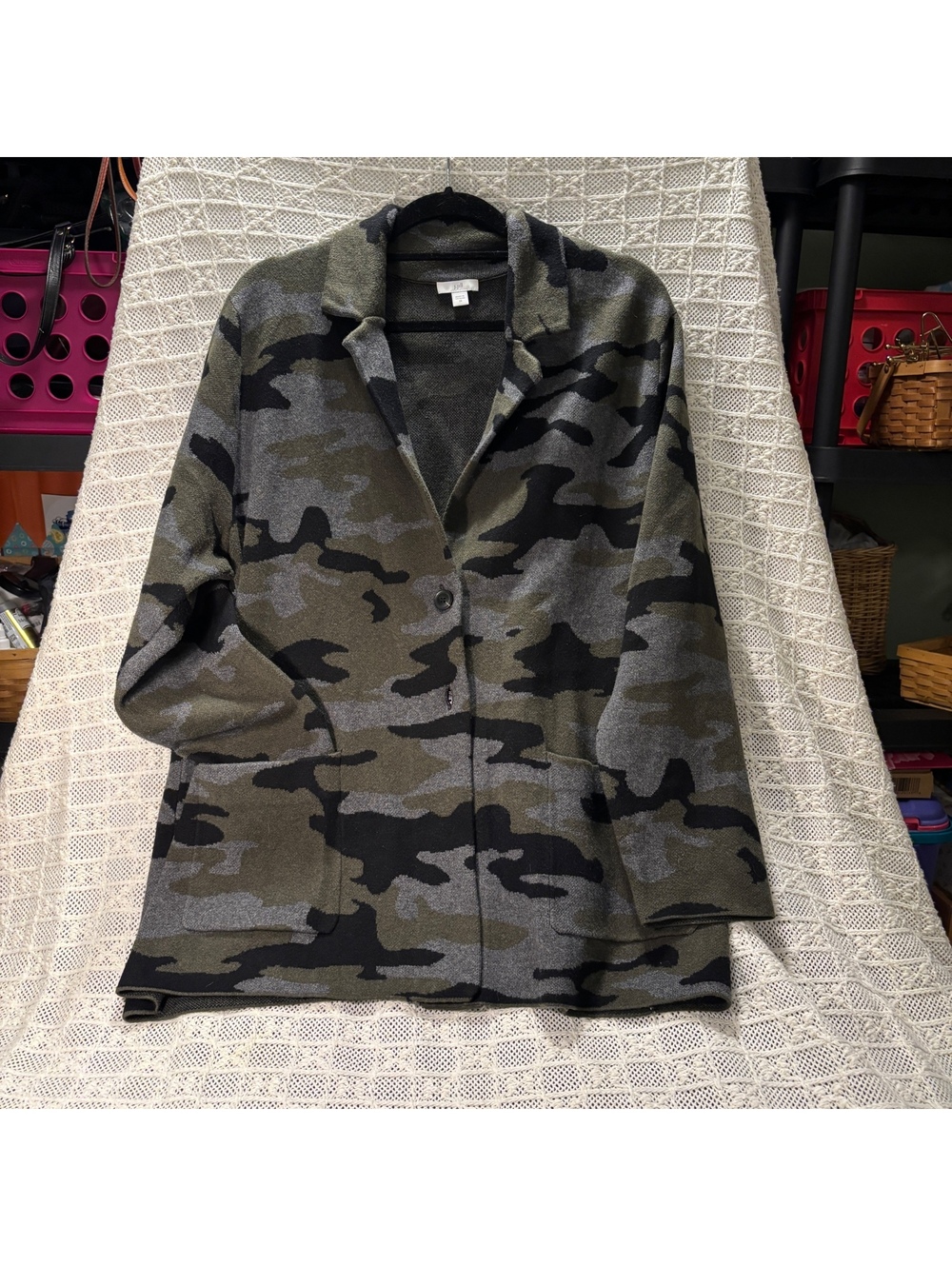 J. Jill Camouflage Blazer Size 2x